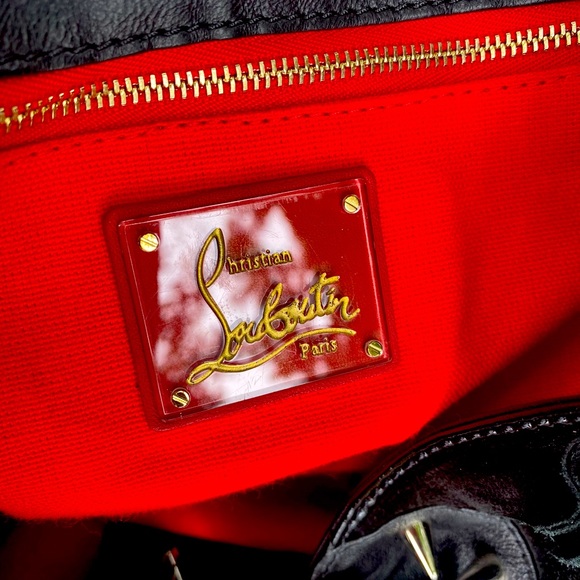 Christian Louboutin Talita Spikes Embellishments Large Tote Bag - Picture 13 of 16